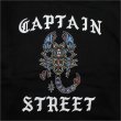 画像5: 【送料無料】CAPTAIN STREET Scorpion P/Oパーカー BLACK キャプテンストリート (5)