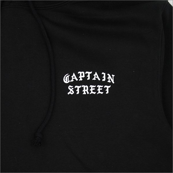 画像6: 【送料無料】CAPTAIN STREET Scorpion P/Oパーカー BLACK キャプテンストリート (6)