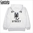 画像1: 【送料無料】CAPTAIN STREET Scorpion P/Oパーカー ASH キャプテンストリート (1)