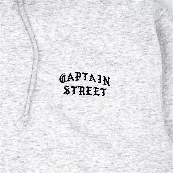 画像6: 【送料無料】CAPTAIN STREET Scorpion P/Oパーカー ASH キャプテンストリート (6)