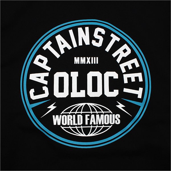 画像5: 【送料無料】CAPTAIN STREET C.E. P/Oパーカー BLACK キャプテンストリート (5)