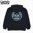 画像1: 【送料無料】CAPTAIN STREET C.E. P/Oパーカー NAVY キャプテンストリート (1)
