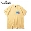 画像1: 【20%OFF】Deviluse デビルユース 99s brand Tシャツ GOLD (1)