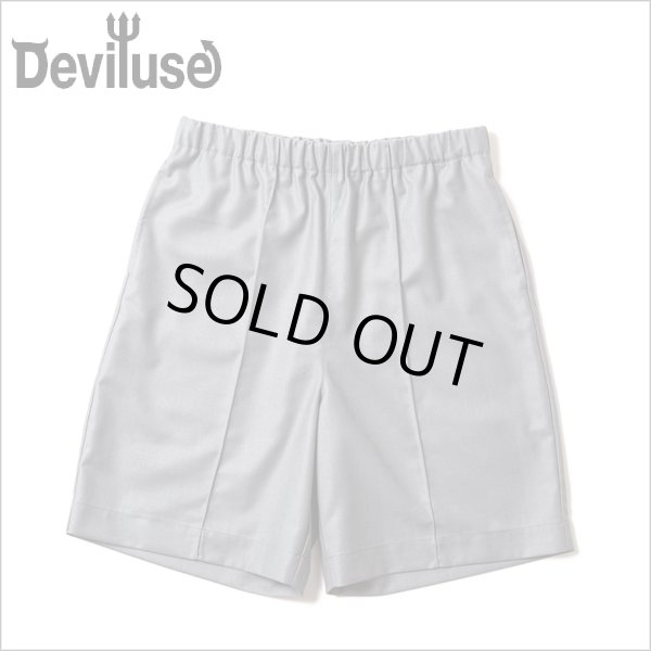 画像1: 【70％OFF】Deviluse デビルユース Tuck ショーツ SILVER (1)