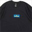 画像3: Deviluse デビルユース Blue Box Logo Tシャツ BLACK (3)