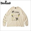 画像1: Deviluse デビルユース Swallow L/S Tシャツ SAND (1)