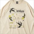 画像3: Deviluse デビルユース Swallow L/S Tシャツ SAND (3)