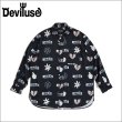 画像1: 【送料無料】Deviluse デビルユース Anthology L/Sシャツ BLACK (1)