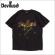 画像1: Deviluse デビルユース Haze Tシャツ BLACK (1)