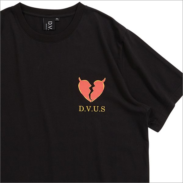 画像4: 【40％OFF】Deviluse デビルユース Heartaches Tシャツ BLACK (4)