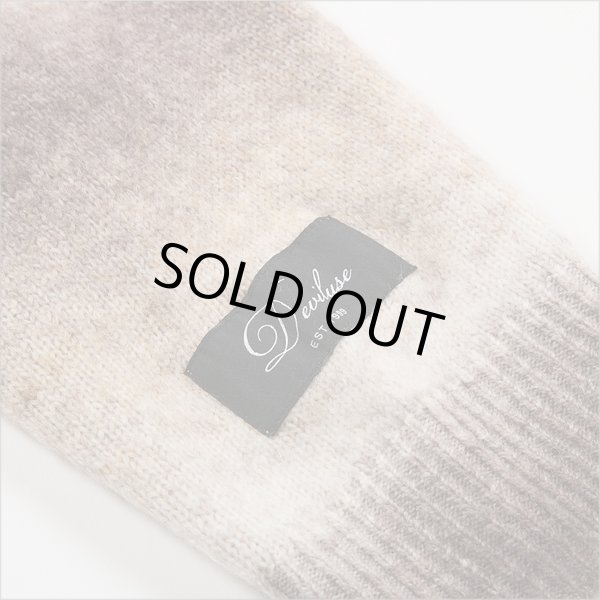 画像4: 【送料無料】Deviluse デビルユース Border Knit Crewneck BROWN (4)