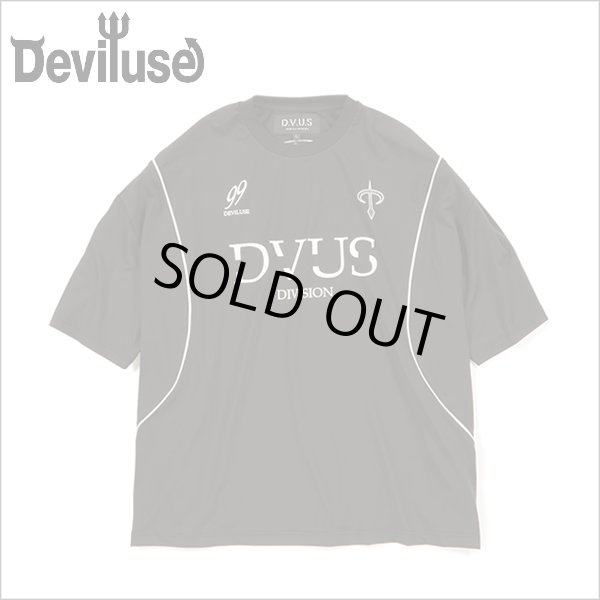 画像1: Deviluse デビルユース Division Game Shirt BLACK (1)