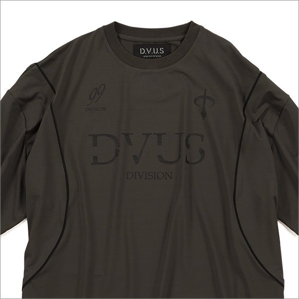 画像4: Deviluse デビルユース Division Game Shirt CHARCOAL (4)