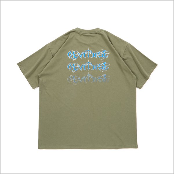 画像2: Deviluse デビルユース Faint Tシャツ OLIVE (2)