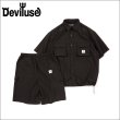 画像1: 【送料無料】Deviluse デビルユース Breezy Wide Set Up BLACK (1)