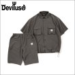 画像1: 【送料無料】Deviluse デビルユース Breezy Wide Set Up CHARCOAL (1)