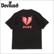 画像1: Deviluse デビルユース Plump Heart Tシャツ BLACK (1)
