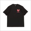画像2: Deviluse デビルユース Plump Heart Tシャツ BLACK (2)