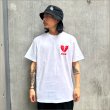画像3: Deviluse デビルユース Plump Heart Tシャツ WHITE (3)