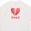画像4: Deviluse デビルユース Plump Heart Tシャツ WHITE (4)