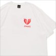 画像5: Deviluse デビルユース Plump Heart Tシャツ WHITE (5)