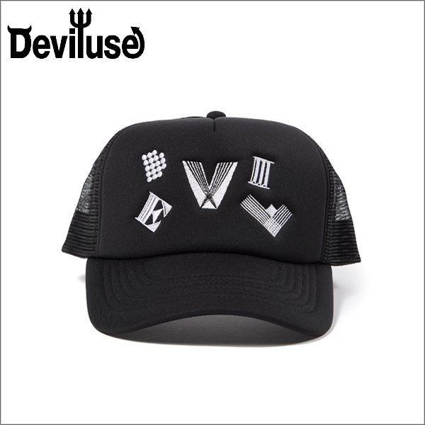 ミュージシャン SiM x Deviluse COLLABORATiON CAP Deviluse×KAZUKI SHADOWS Mesh Cap(Black) - Deviluse ONLINE STORE