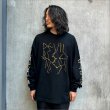 画像3: Deviluse デビルユース Lightning L/S Tシャツ BLACK (3)