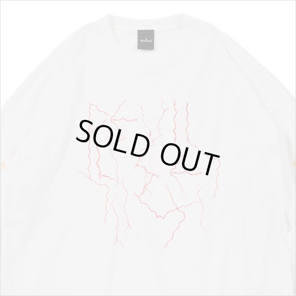 画像4: Deviluse デビルユース Lightning L/S Tシャツ WHITE (4)