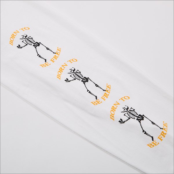 画像6: Deviluse デビルユース Lightning L/S Tシャツ WHITE (6)