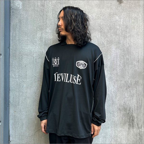 画像3: 【送料無料】Deviluse デビルユース L/S Game Shirt BLACK (3)