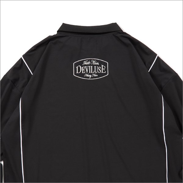 画像5: 【送料無料】Deviluse デビルユース L/S Game Shirt BLACK (5)