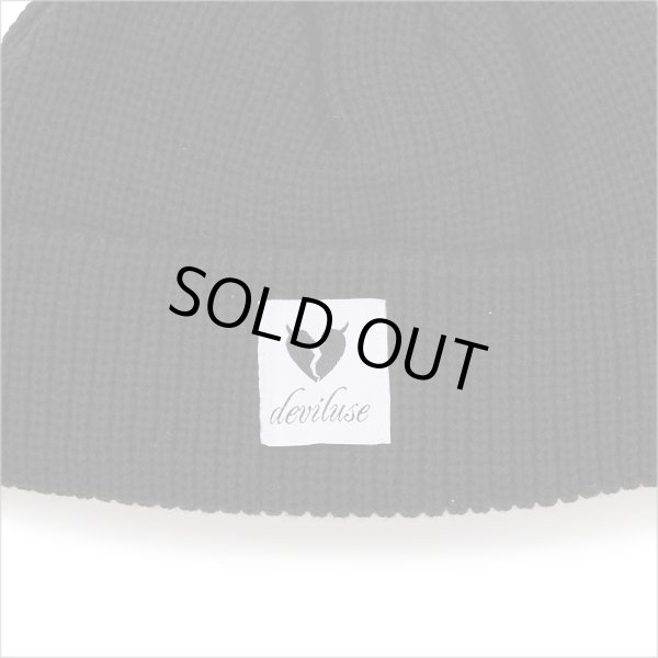 画像2: Deviluse デビルユース Heartaches ビーニー BLACK (2)