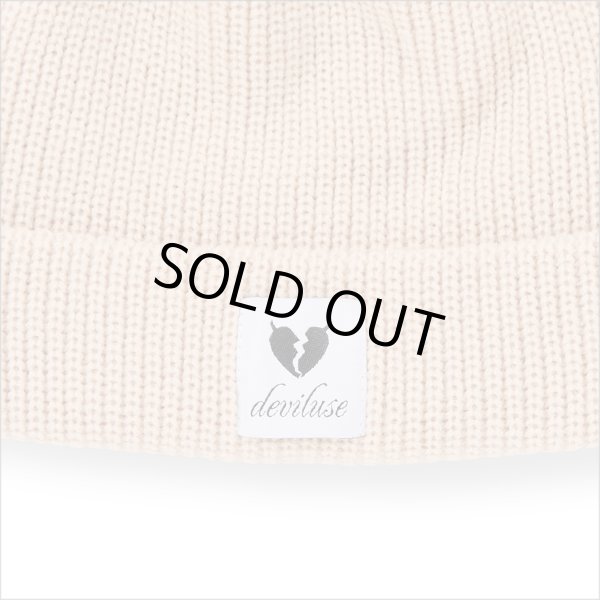 画像2: Deviluse デビルユース Heartaches ビーニー KHAKI (2)