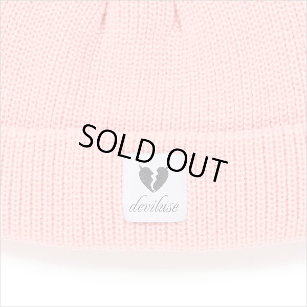 画像2: Deviluse デビルユース Heartaches ビーニー PINK (2)