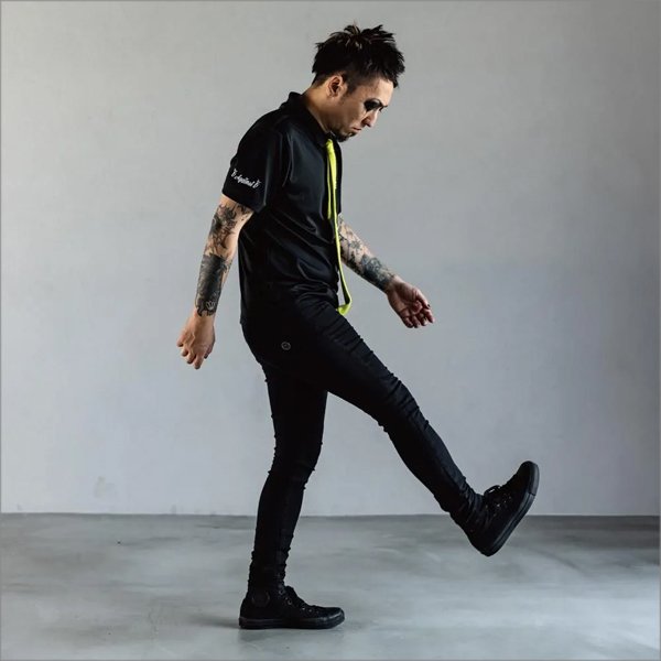 画像9: 【送料無料】Deviluse デビルユース ROCK STAR SKINNY FIT パンツ SiM MODEL BLACK (9)