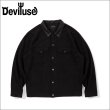 画像1: 【送料無料】Deviluse デビルユース Suede JKT BLACK (1)