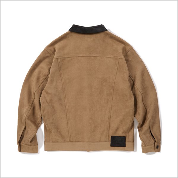 画像2: 【送料無料】Deviluse デビルユース Suede JKT BEIGE (2)