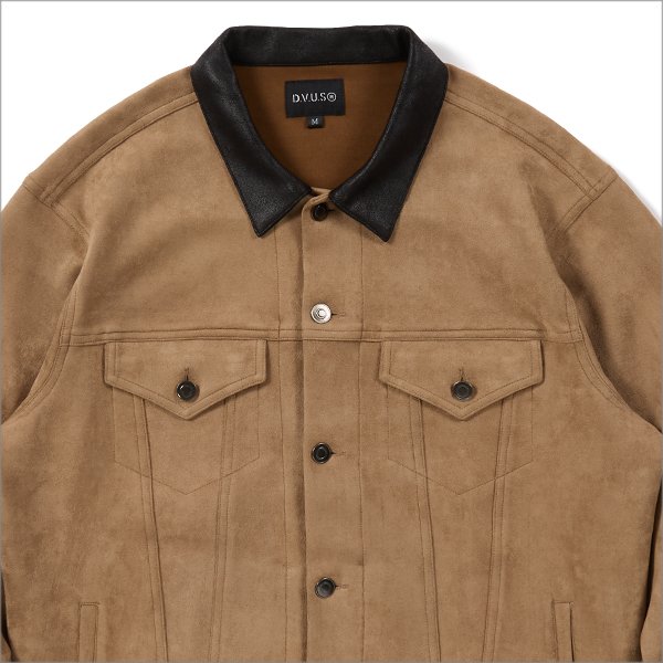 画像4: 【送料無料】Deviluse デビルユース Suede JKT BEIGE (4)