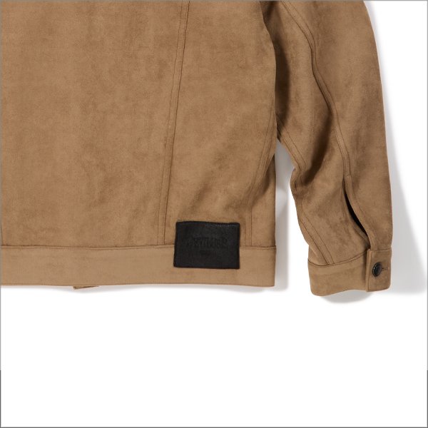 画像5: 【送料無料】Deviluse デビルユース Suede JKT BEIGE (5)