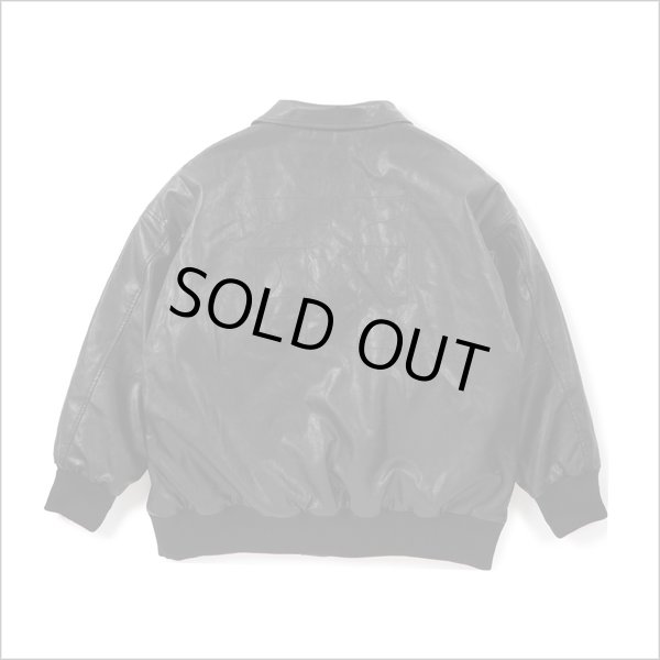 画像2: 【送料無料】Deviluse デビルユース Varsity JKT BLACK (2)