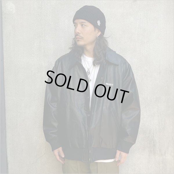 画像3: 【送料無料】Deviluse デビルユース Varsity JKT BLACK (3)