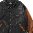画像4: 【送料無料】Deviluse デビルユース Varsity JKT BLACK/BROWN (4)