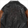 画像5: 【送料無料】Deviluse デビルユース Varsity JKT BLACK/BROWN (5)