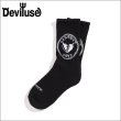 画像1: Deviluse デビルユース Liberty Socks BLACK (1)
