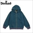 画像1: 【送料無料】Deviluse デビルユース Denim ZIPパーカー INDIGO (1)