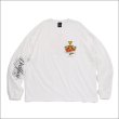 画像2: Deviluse デビルユース Heart Lock L/S Tシャツ WHITE (2)