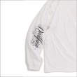 画像6: Deviluse デビルユース Heart Lock L/S Tシャツ WHITE (6)