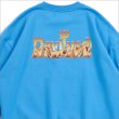 画像4: 【送料無料】Deviluse デビルユース Flame Logo クルーネックスウェット BLUE (4)