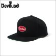 画像1: Deviluse デビルユース Patch スナップバックキャップ BLACK (1)