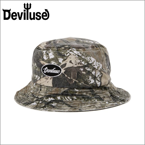 画像1: Deviluse デビルユース Camo バケットハット TREE CAMO (1)